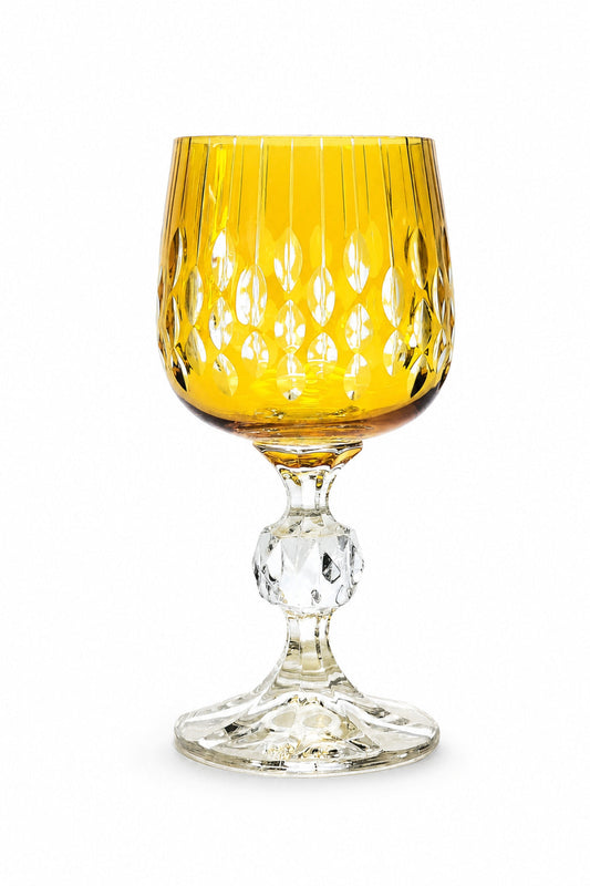 Bohemia Kristal Kahve Yanı Su Bardağı 150 cc - Damla Desen, 1 Adet