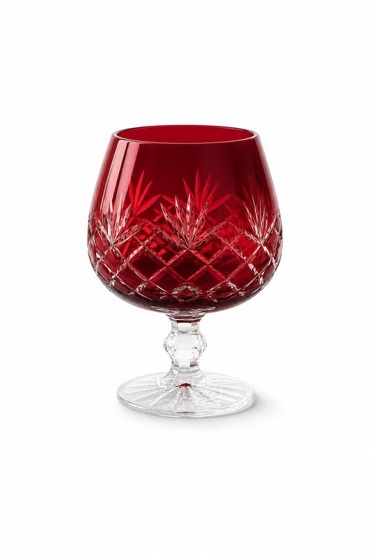 Bohemia Renkli Kristal Ayaklı Kahve Yanı Su Bardağı 250 ml, 1 Adet