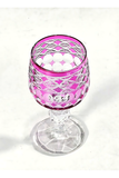 El Yapımı Kristal Dekoratif Bohemia Crystal Haven Desen Özel Tasarım Avangart Bardak Seti 6'lı