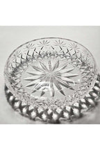 El Yapımı Kristal Dekoratif Palm Desenli 28 Cm Sunumluk Kase