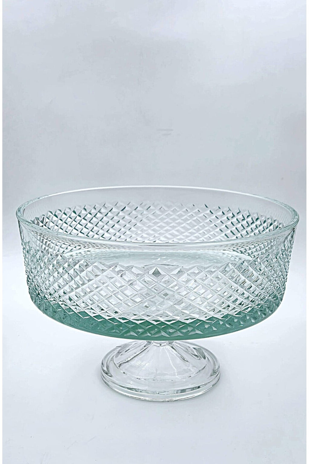 El Yapımı Kristal Dekoratif Ayaklı 25 Cm Kase Karizma