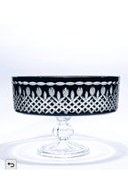 El Yapımı Kristal Dekoratif 25cm Cm Ayaklı Meyvelik City