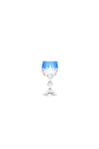 El Yapımı Kristal Dekoratif Renkli Bohemia Kristal Damla Lüks Ayaklı Kadeh Kahve Yanı Su Bardağı 150ml