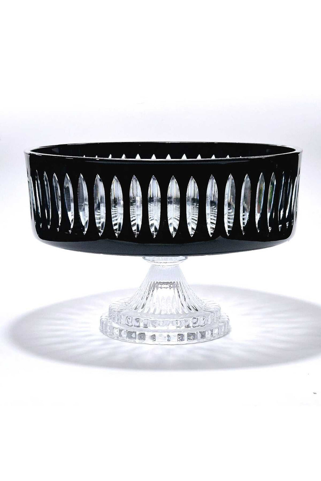 El Yapımı Kristal Dekoratif Sofra Kase Sunumluk Meyvelik 25cm