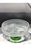 El Yapımı Kristal Dekoratif Karizma 28 Cm Ayaklı Kase