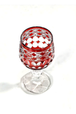El Yapımı Kristal Dekoratif Bohemia Crystal Haven Desen Özel Tasarım Avangart Bardak Seti 6'lı