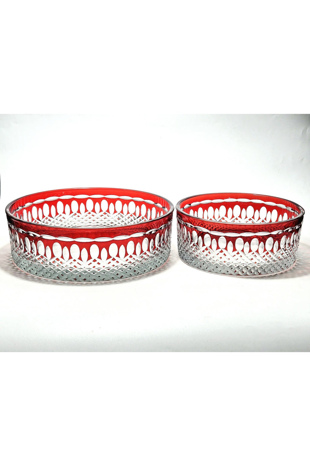 El Yapımı Kristal Dekoratif Royal Desen Lüks Meyvelik Sunumluk 25-19cm