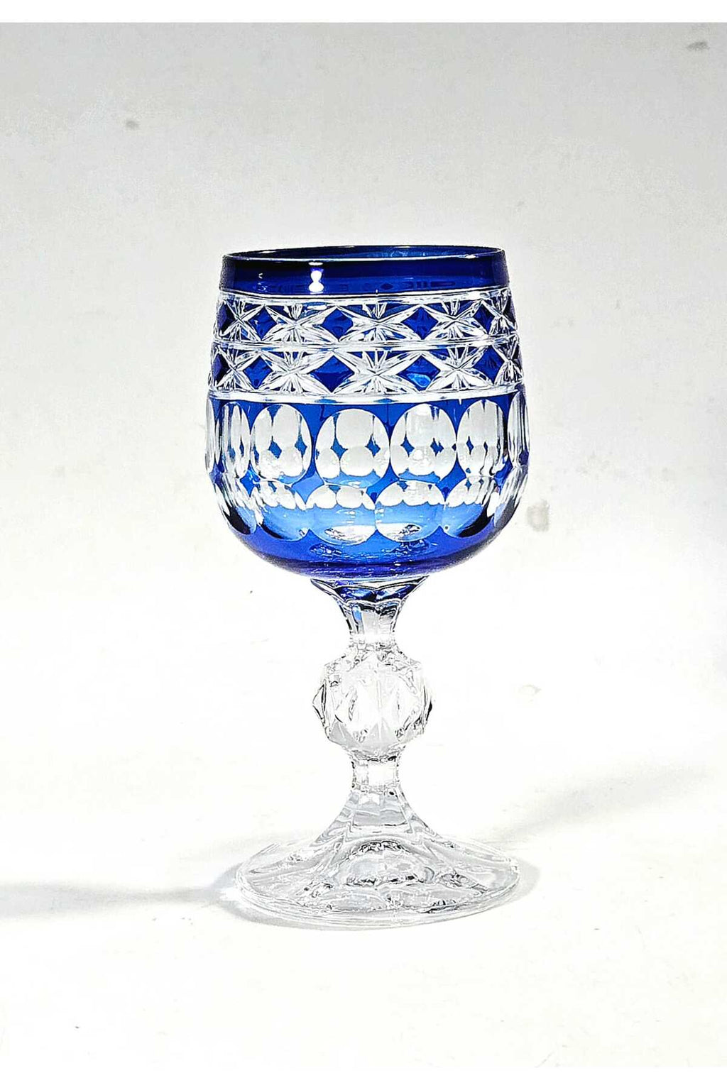 El Yapımı Kristal Dekoratif Bohemia Crystal Haven Desen Özel Tasarım Avangart Bardak Seti 6'lı