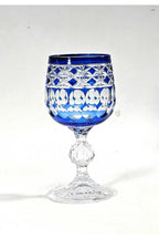 El Yapımı Kristal Dekoratif Bohemia Crystal Haven Desen Özel Tasarım Avangart Bardak Seti 6'lı