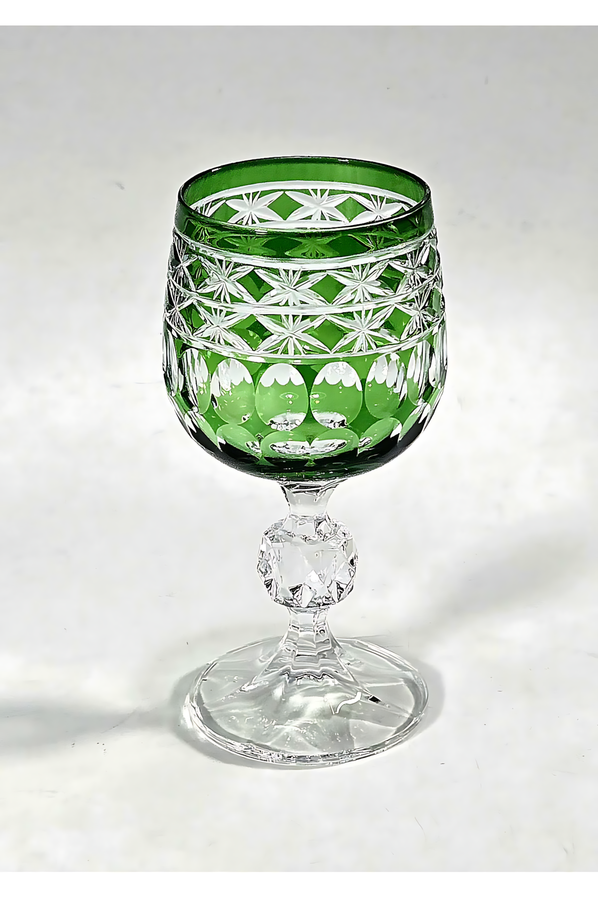 El Yapımı Kristal Dekoratif Bohemia Crystal Haven Desen Özel Tasarım Avangart Bardak Seti 6'lı