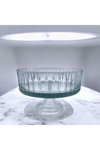 El Yapımı Kristal Dekoratif 25 Cm Ayaklı Cam Kase