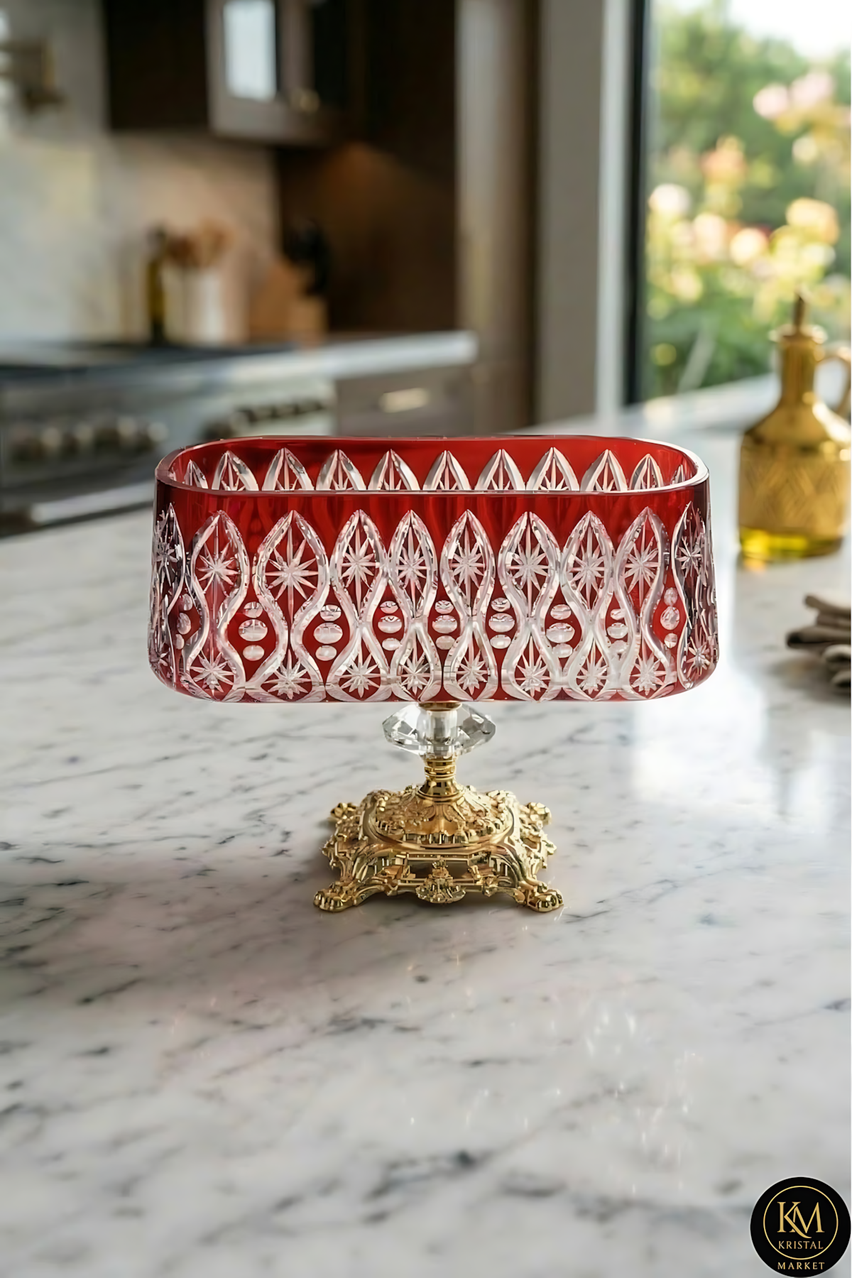 El Yapımı Kristal Dekoratif Afrodit Model Venüs Gondol