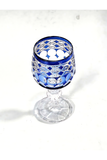 El Yapımı Kristal Dekoratif Bohemia Crystal Haven Desen Özel Tasarım Avangart Bardak Seti 6'lı
