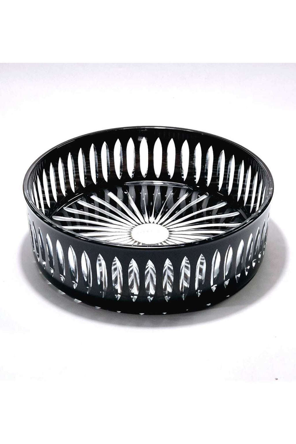 El Yapımı Kristal Dekoratif Sofra Kase Sunumluk Meyvelik 25cm