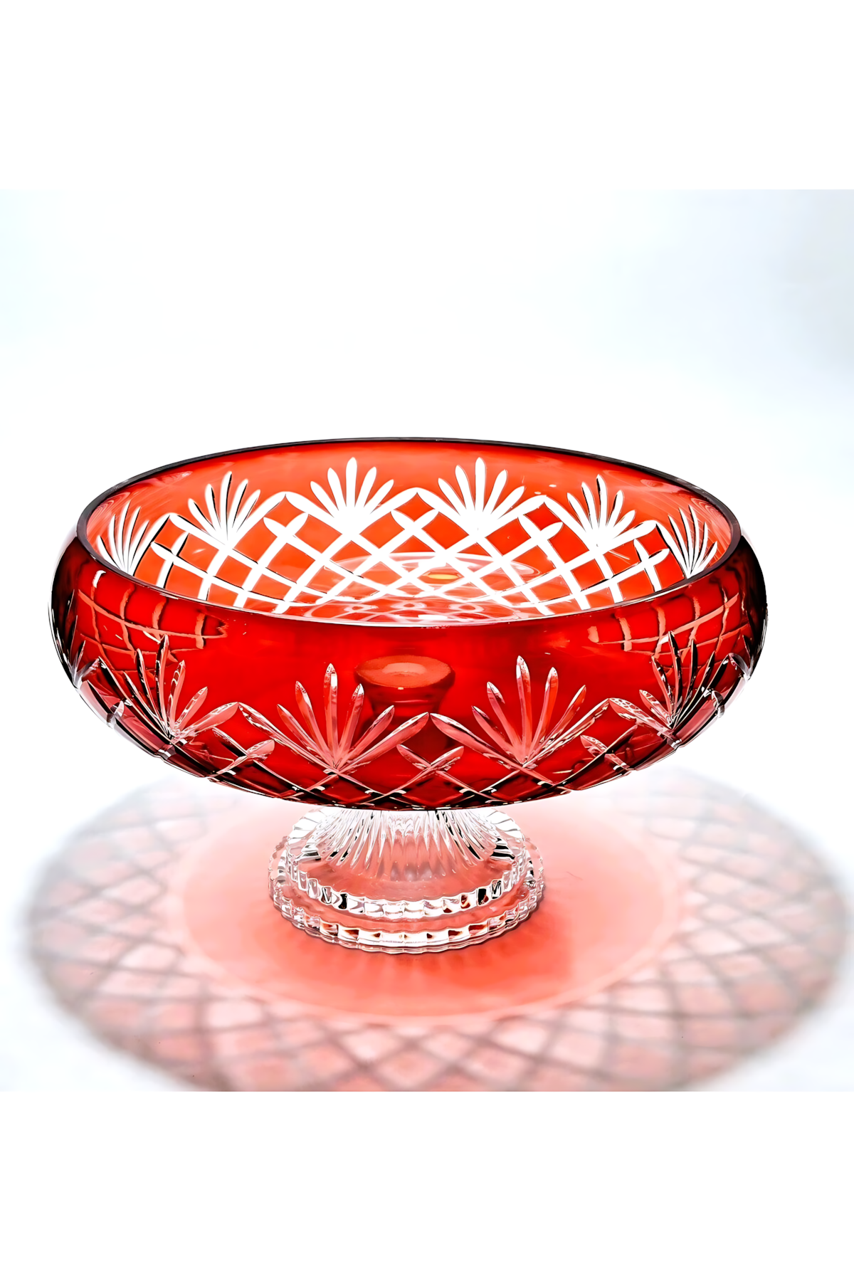 El Yapımı Kristal Dekoratif Flower Sofra Sunum Kasesi