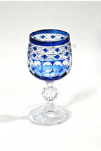 El Yapımı Kristal Dekoratif Bohemia Crystal Haven Desen Özel Tasarım Avangart Bardak Seti 6'lı
