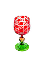 El Yapımı Kristal Dekoratif Bohemia Kristal Yeni Yıl Özel Üretim Petek Desenli Bardak Mixed Color Model