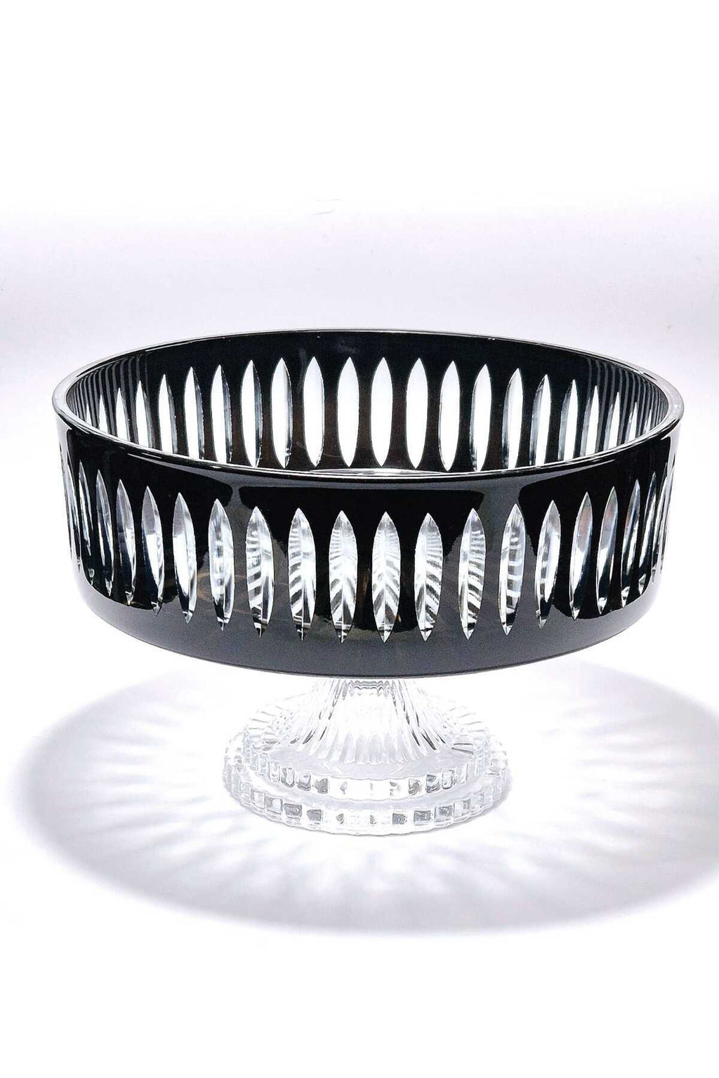 El Yapımı Kristal Dekoratif Sofra Kase Sunumluk Meyvelik 25cm