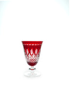 El Yapımı Kristal Dekoratif Royal Renkli Lüks Ayaklı Meşrubat 280ml Yemek Masası İçin Uygundur