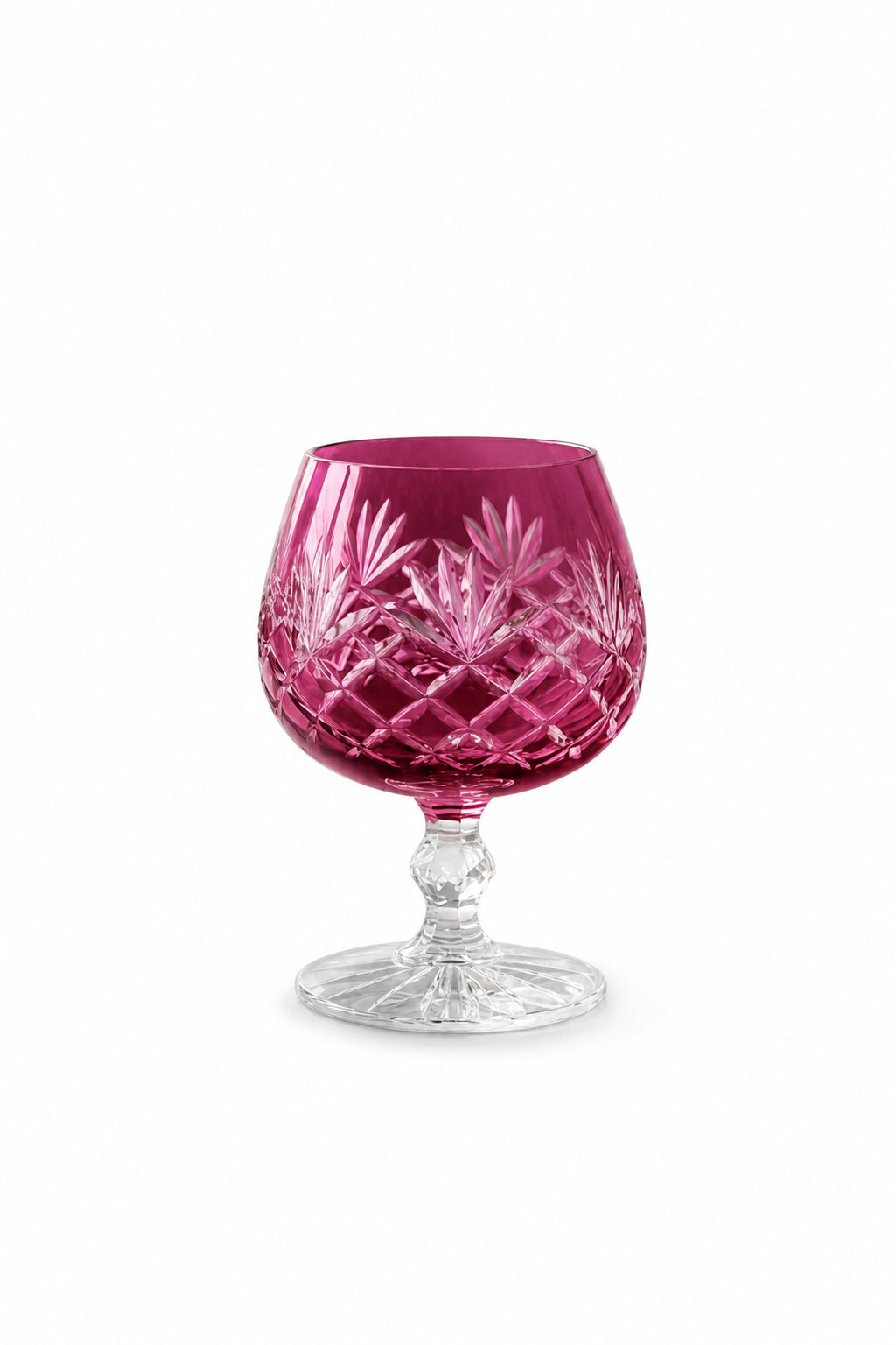 Bohemia Renkli Kristal Ayaklı Kahve Yanı Su Bardağı 250 ml, 1 Adet