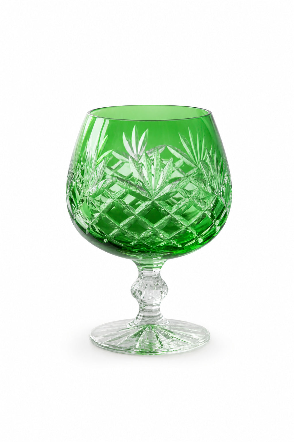Bohemia Renkli Kristal Ayaklı Kahve Yanı Su Bardağı 250 ml, 1 Adet