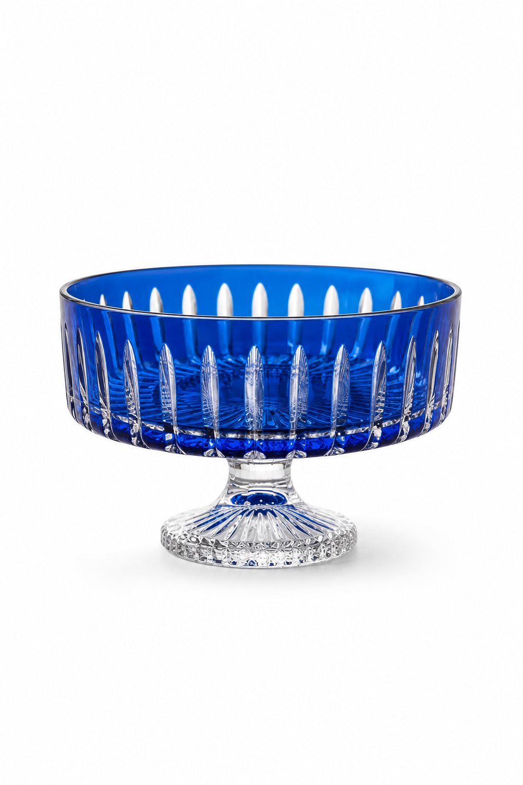Kesme Kristal Meyvelik 25 cm - Dekoratif Sofra Sunum Kasesi, 1 Adet
