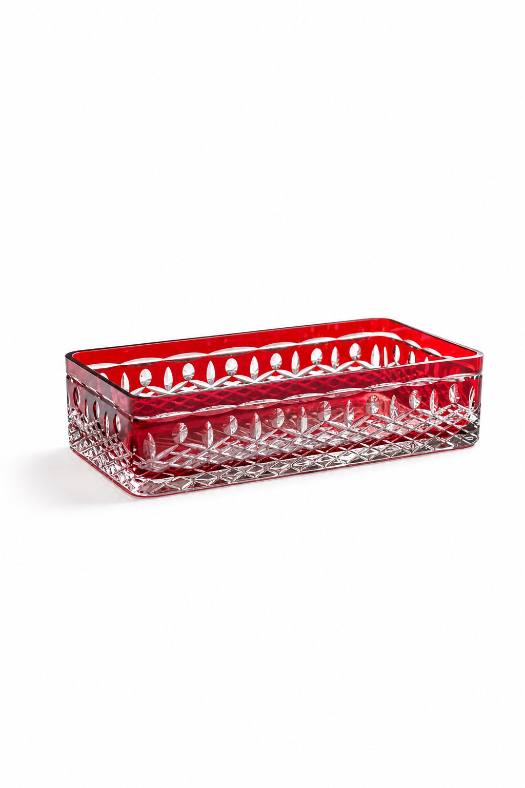 Kristal Baton Sunum Kasesi - Royal Desenli Dekoratif Sofra Kasesi, 1 Adet
