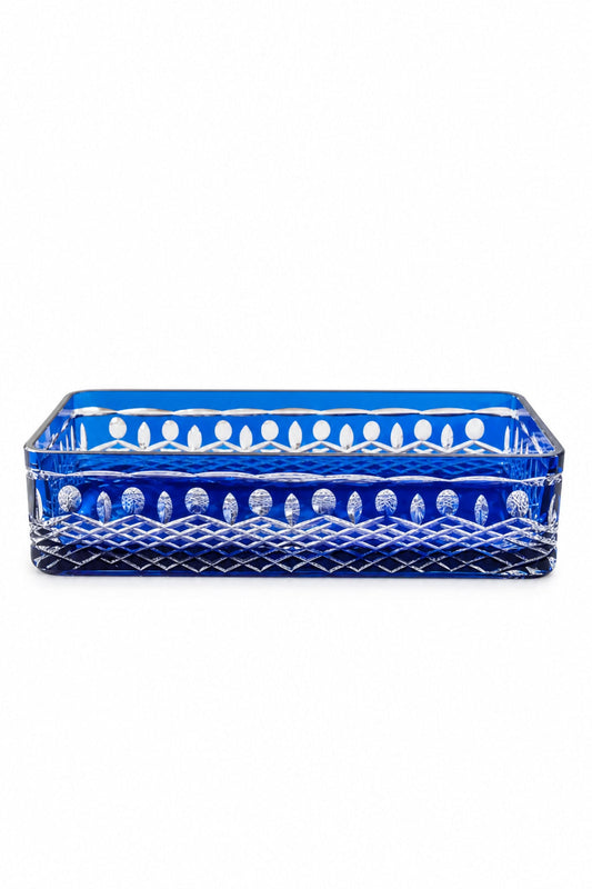 Kristal Baton Sunum Kasesi - Royal Desenli Dekoratif Sofra Kasesi, 1 Adet