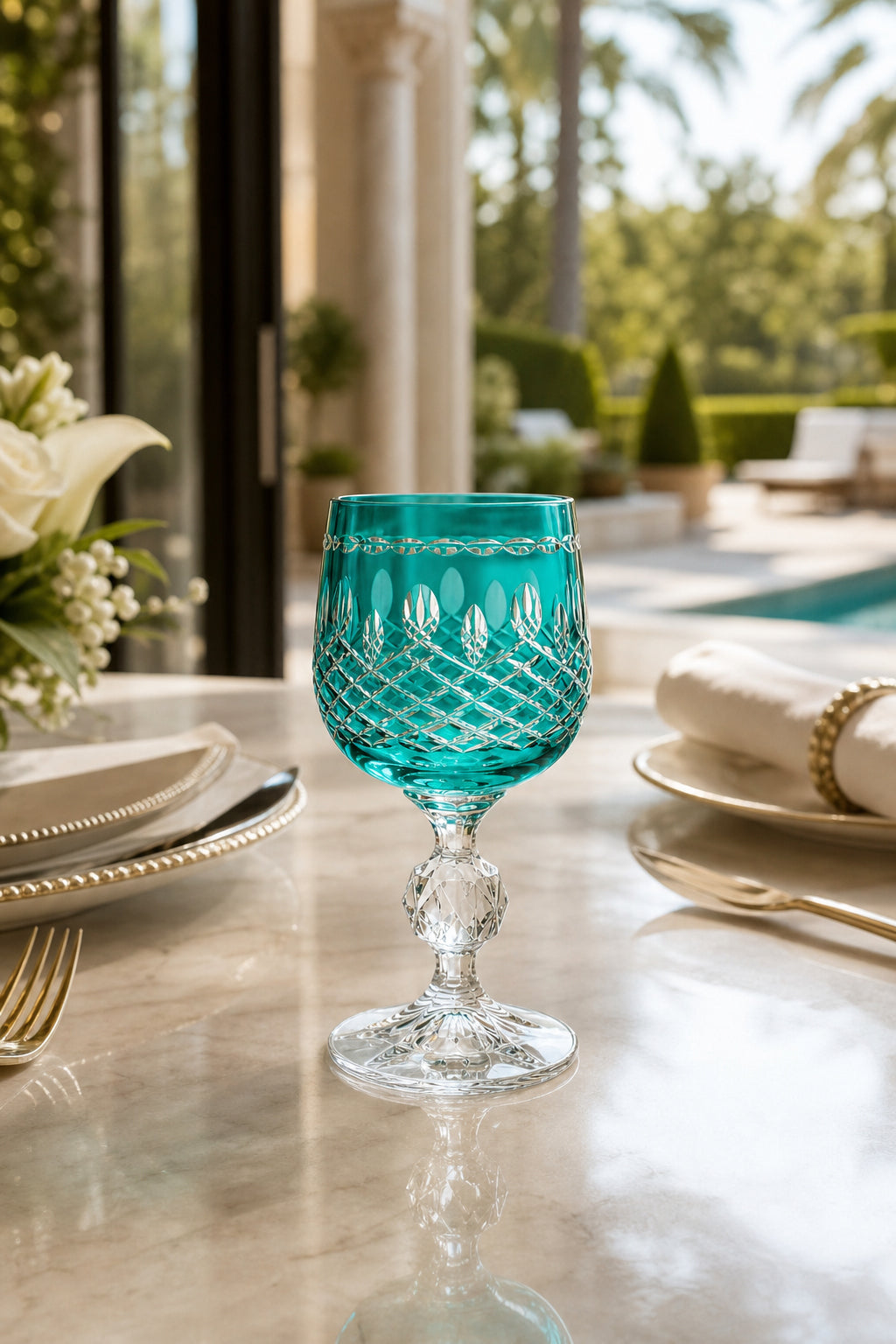 Bohemia Kristal Kahve Yanı Su Bardağı 150 cc - Royal Model, 1 Adet