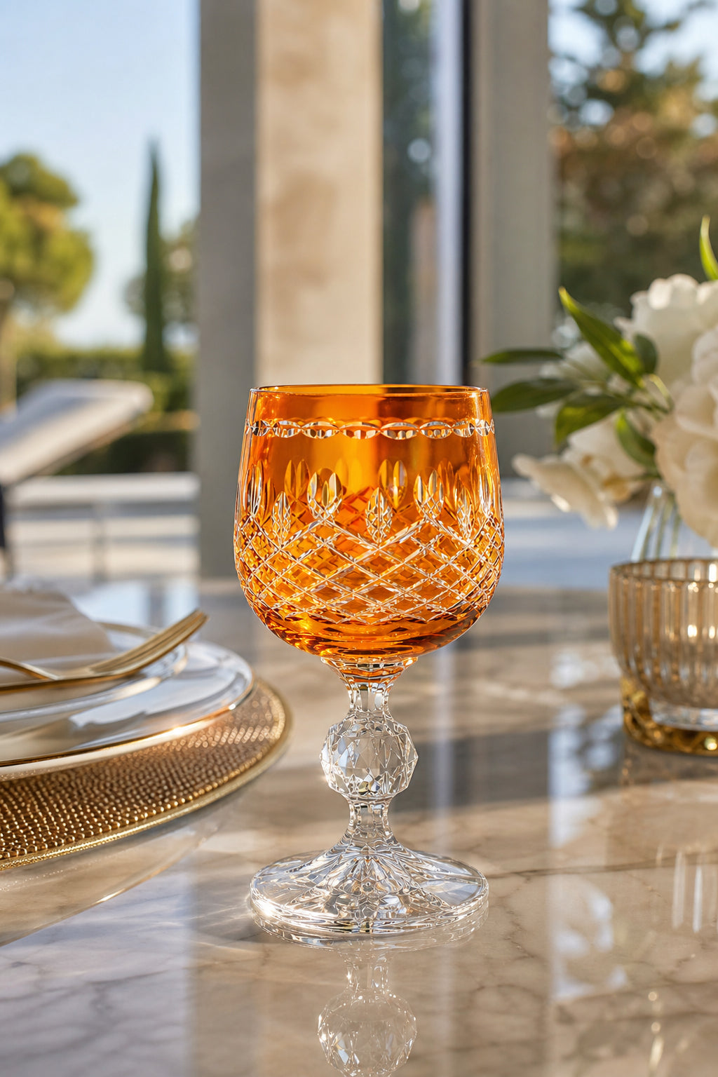 Bohemia Kristal Kahve Yanı Su Bardağı 150 cc - Royal Model, 1 Adet