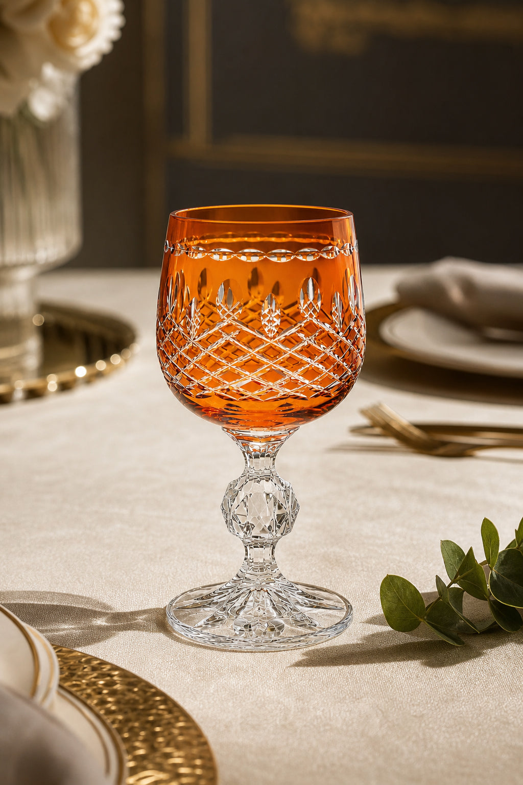 Bohemia Kristal Kahve Yanı Su Bardağı 150 cc - Royal Model, 1 Adet