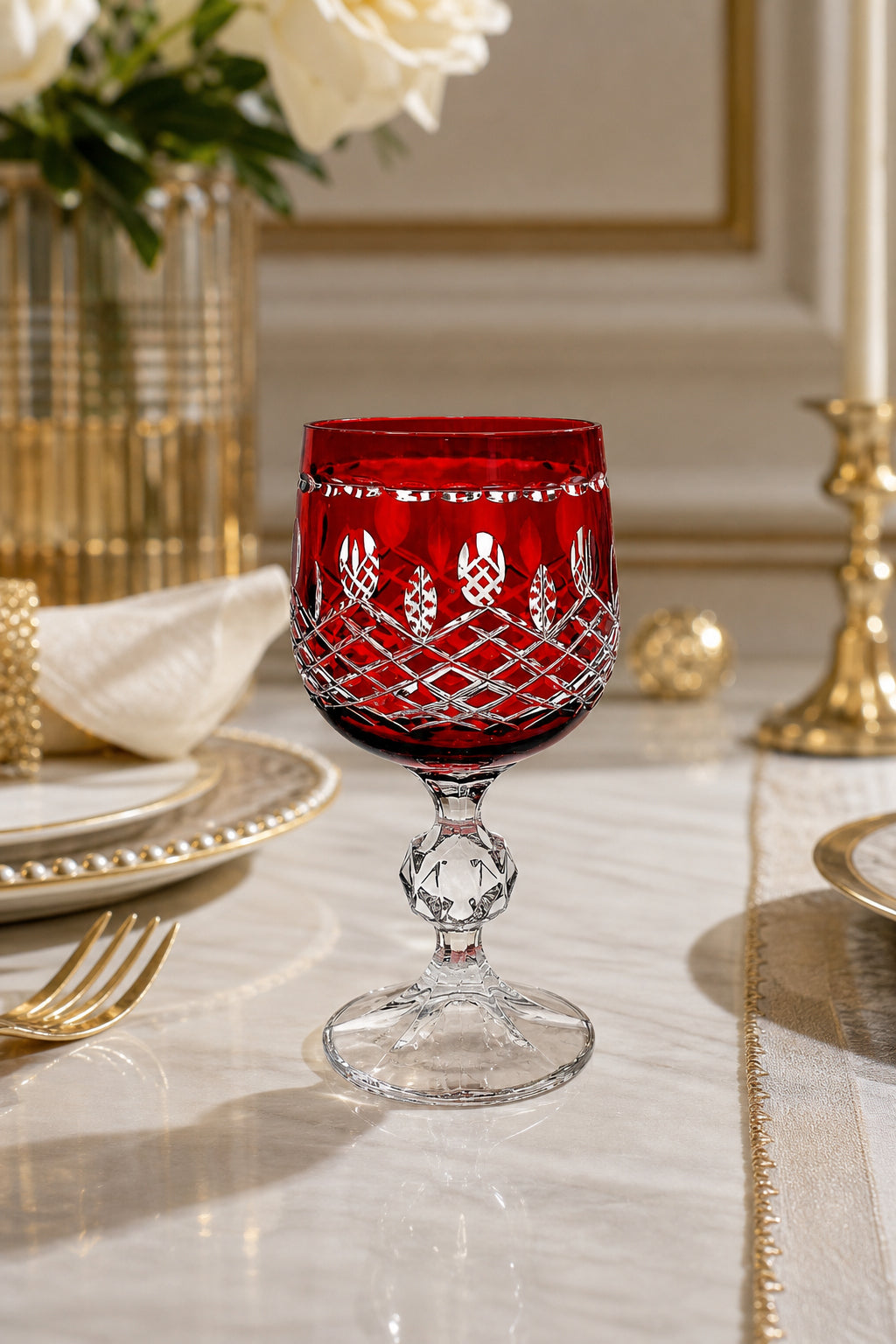 Bohemia Kristal Kahve Yanı Su Bardağı 150 cc - Royal Model, 1 Adet