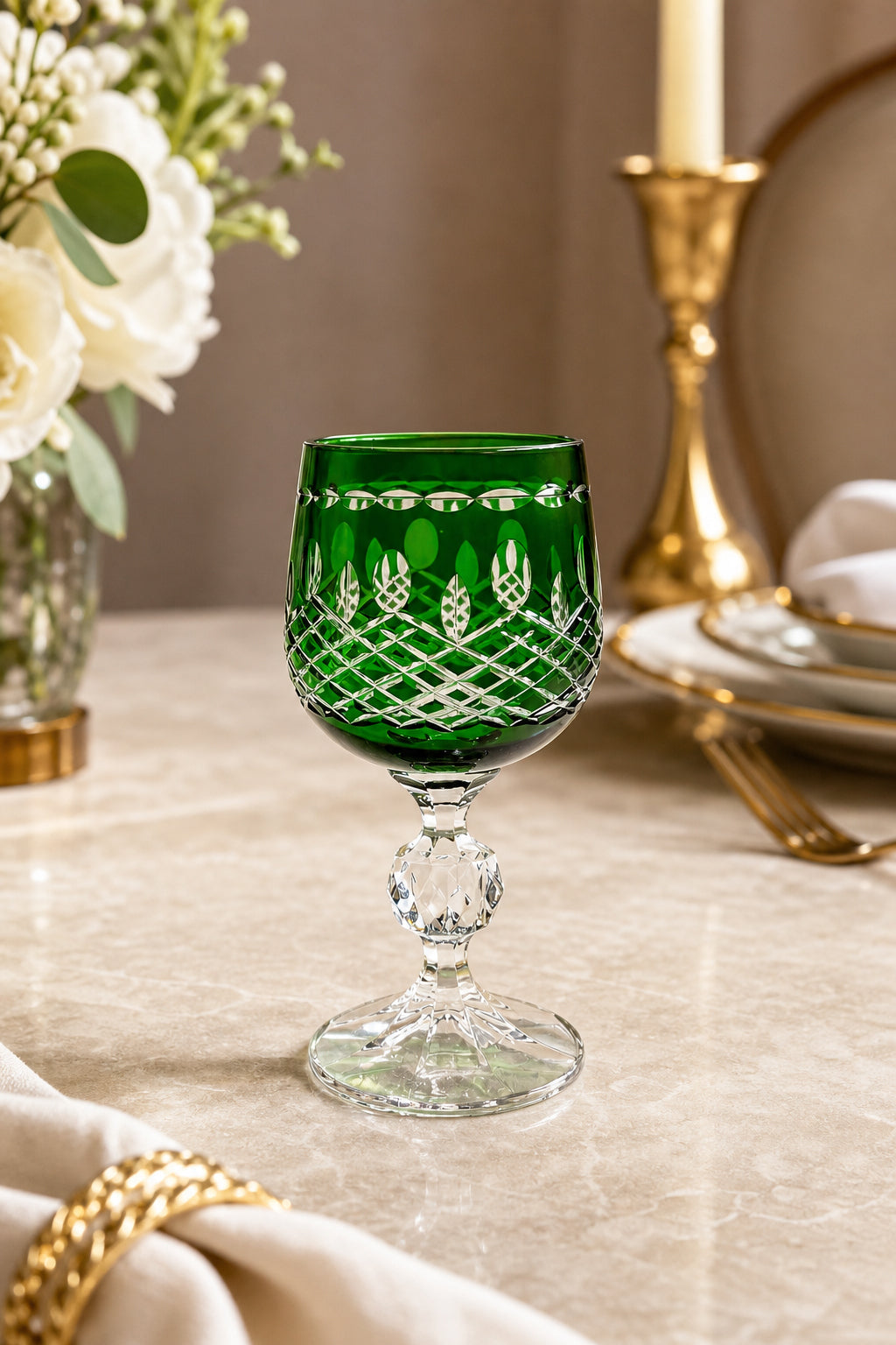 Bohemia Kristal Kahve Yanı Su Bardağı 150 cc - Royal Model, 1 Adet