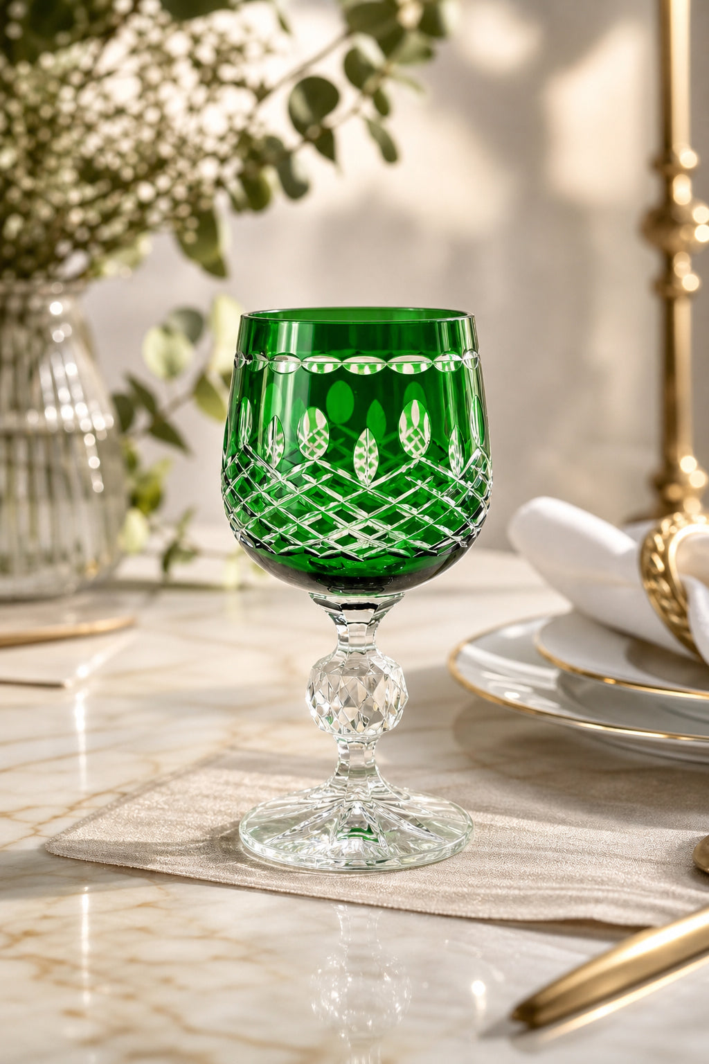Bohemia Kristal Kahve Yanı Su Bardağı 150 cc - Royal Model, 1 Adet