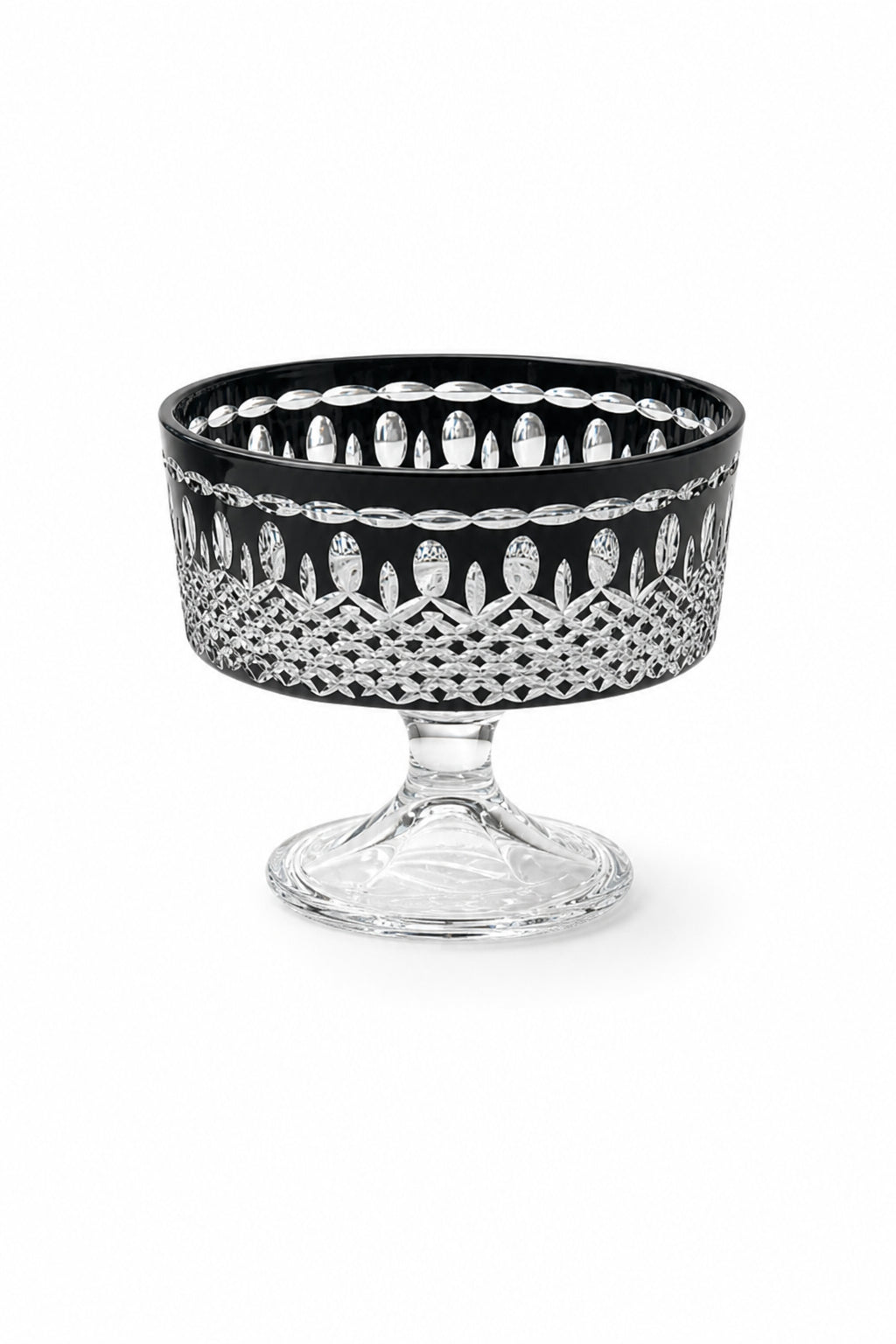 Kristal Ayaklı Meyvelik 19 cm - City Model Sunumluk, 1 Adet