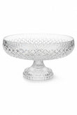 Kesme Kristal Ayaklı Meyvelik 28 cm - Karizma Model Lüks Sunumluk, 1 Adet