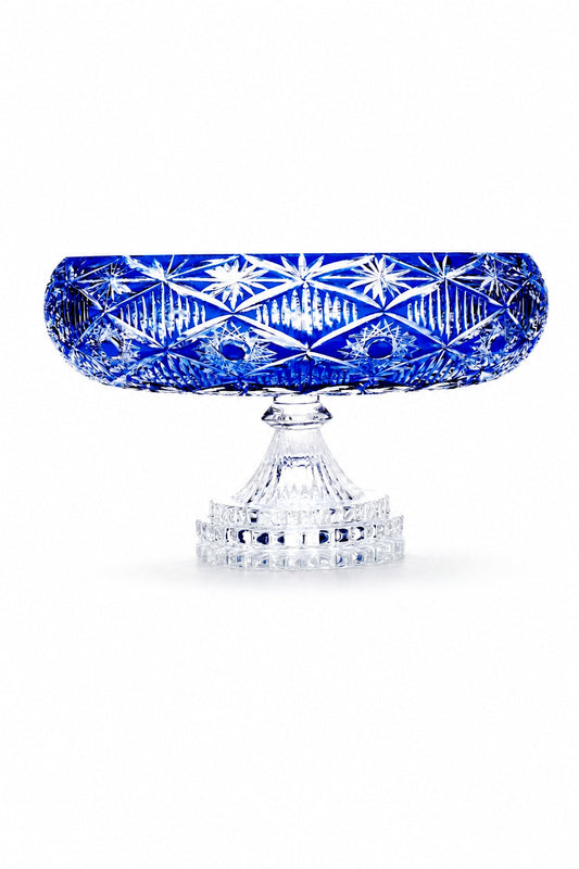 Kristal Sunumluk Kase 28 cm - Avangart Vizyon Dekoratif Sofra Kasesi, 1 Adet