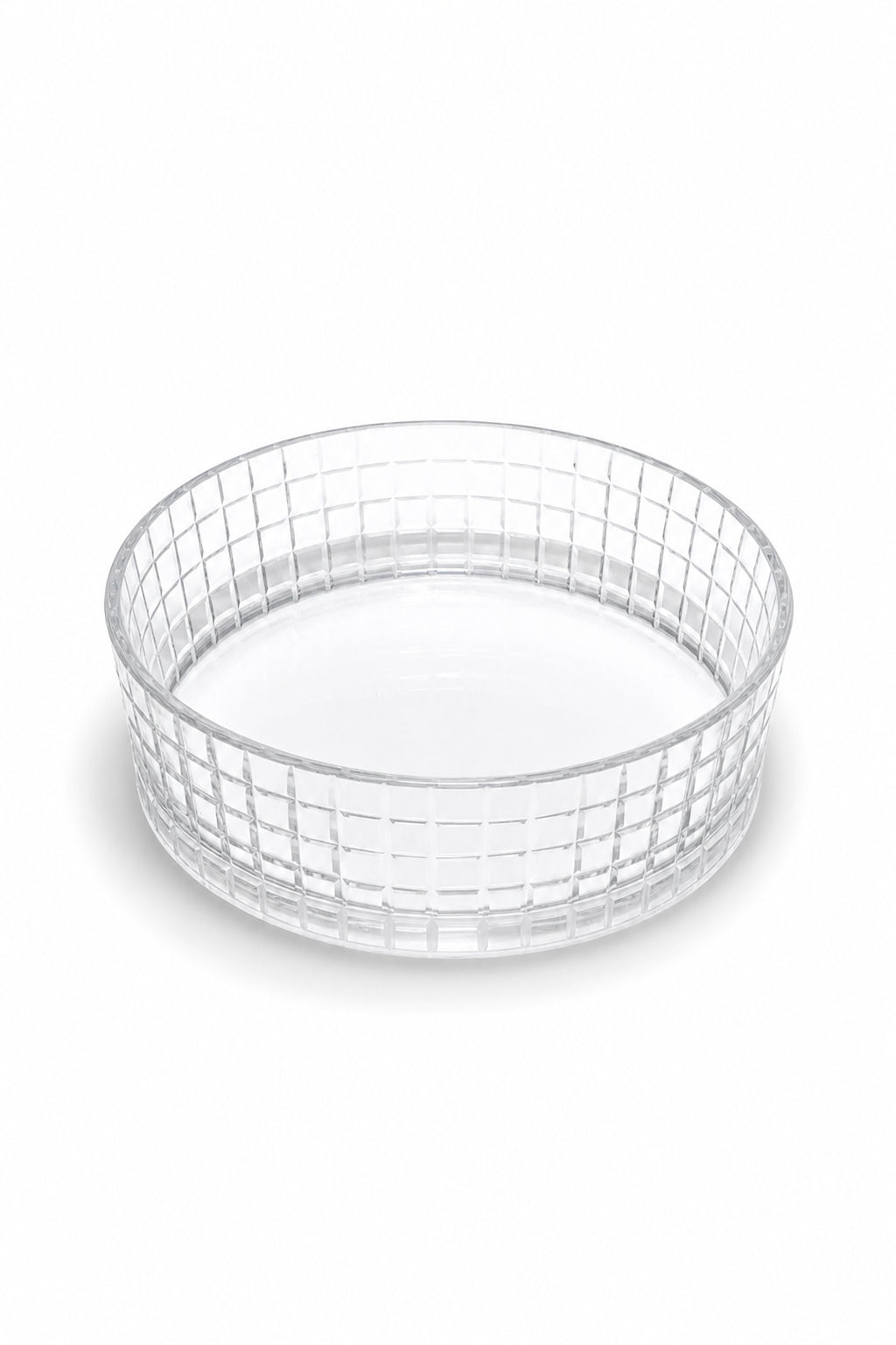 Kristal Meyvelik 25 cm - Aspendos Model Sunumluk Kase, 1 Adet