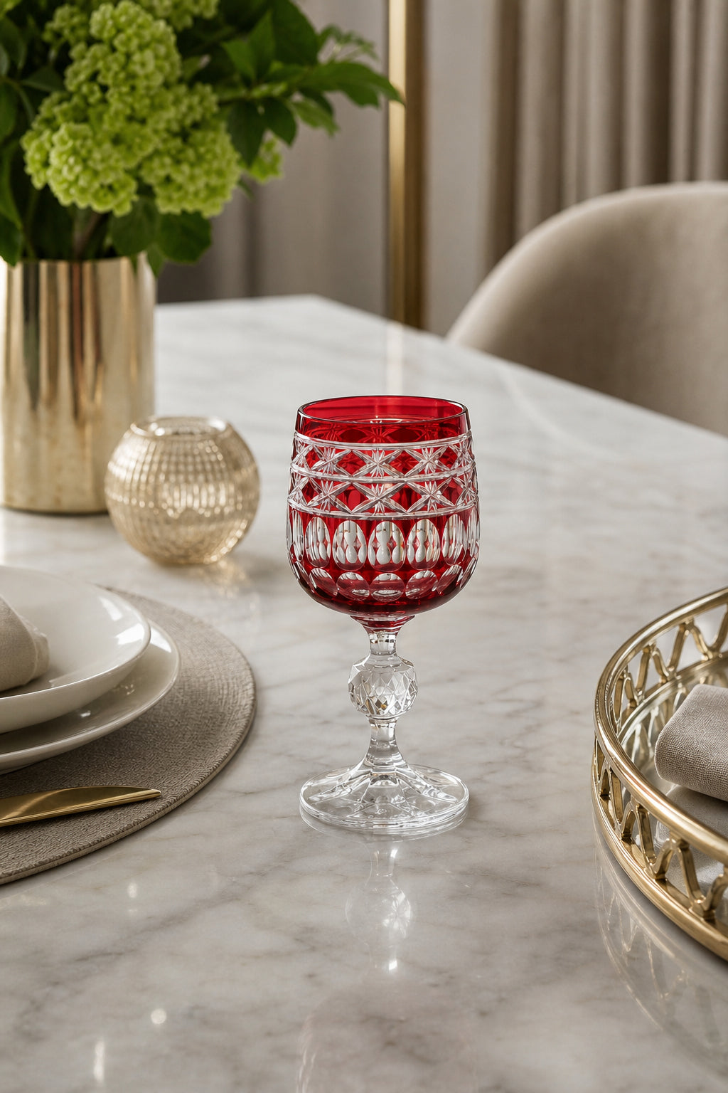 Bohemia Kristal Su Bardağı - Haven Desen. 1 Adet