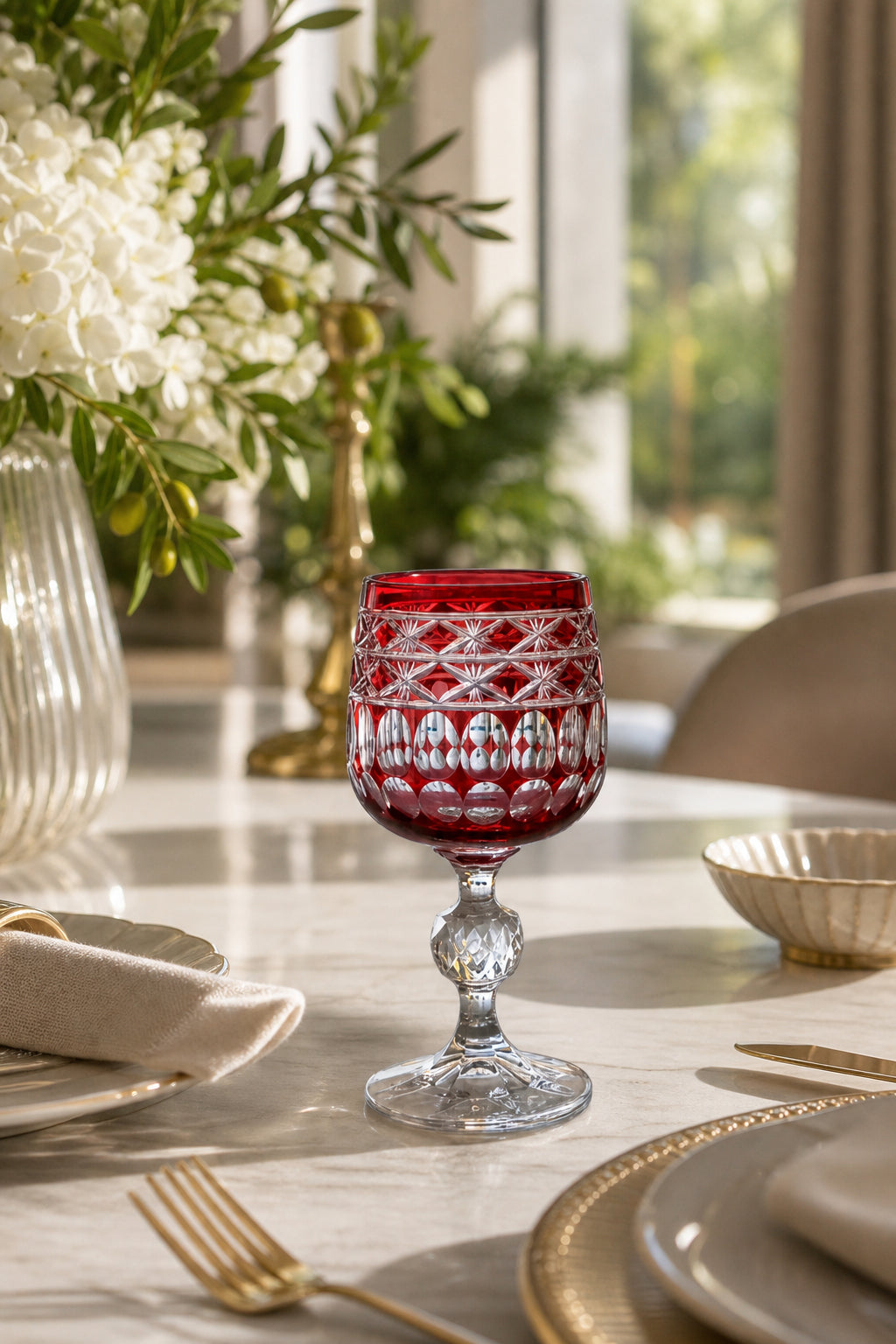 Bohemia Kristal Su Bardağı - Haven Desen. 1 Adet