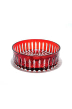 KRİSTAL KESME DEKOR SOFRA KASESİ MEYVELİK 25CM