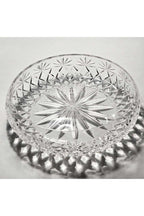 El Yapımı Kristal Palm Desenli 28 Cm Dekoratif Sunumluk Kase