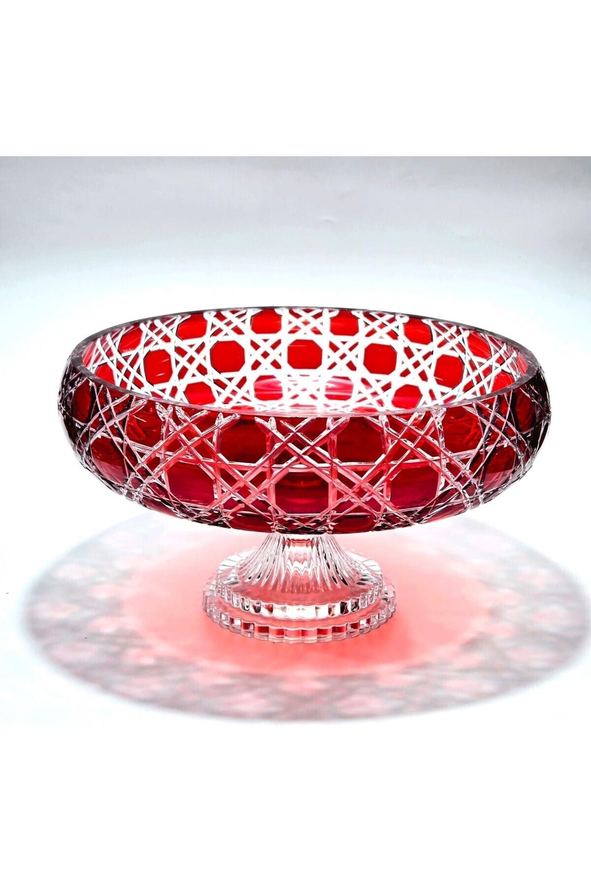 KRİSTAL DEKOR PETEK SOFRA SUNUM KASESİ