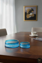 KESME KRİSTAL DEKOR GOLD DETAY 2'Lİ SOFRA KASE