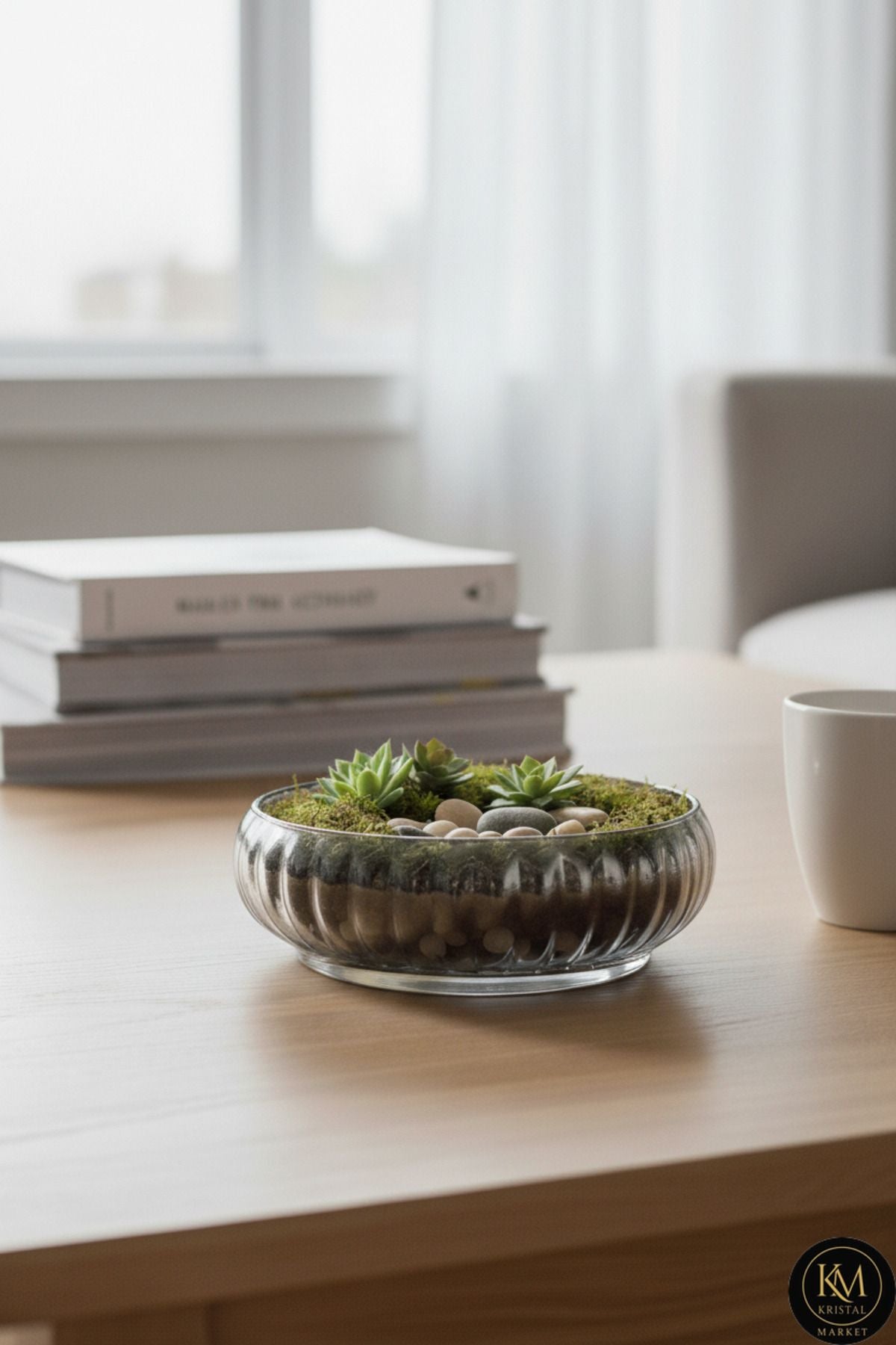 El Yapımı Titanyum Kaplama Silver Renk Dekoratif Sunumluk Meyvelik Kase Ürün ana görseli