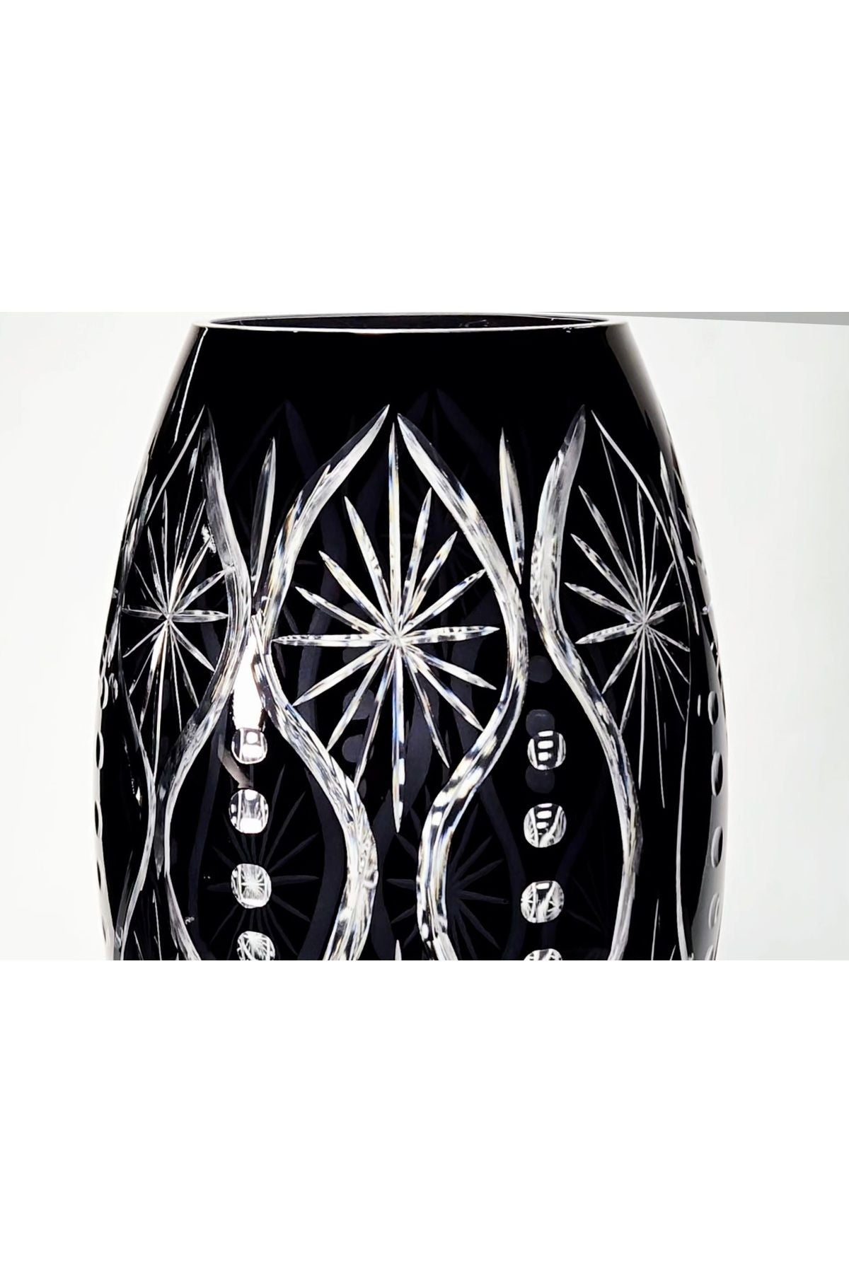 El İşçiliği Özel Tasarım Kesme Kristal Afrodit Desen Vazo Ürün ikincil görseli