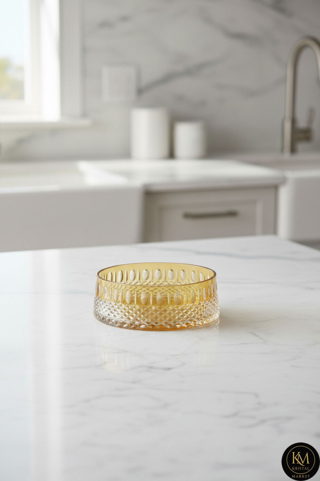 KRİSTAL KESME ARİSH SOFRA SUNUM KASE