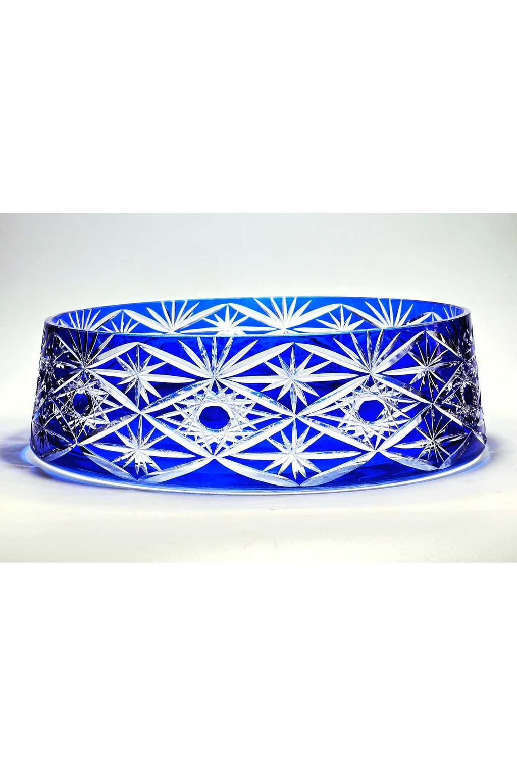 El Yapımı Kristal Avangart Vizyon Merkür Dekoratif Sunumluk Kase