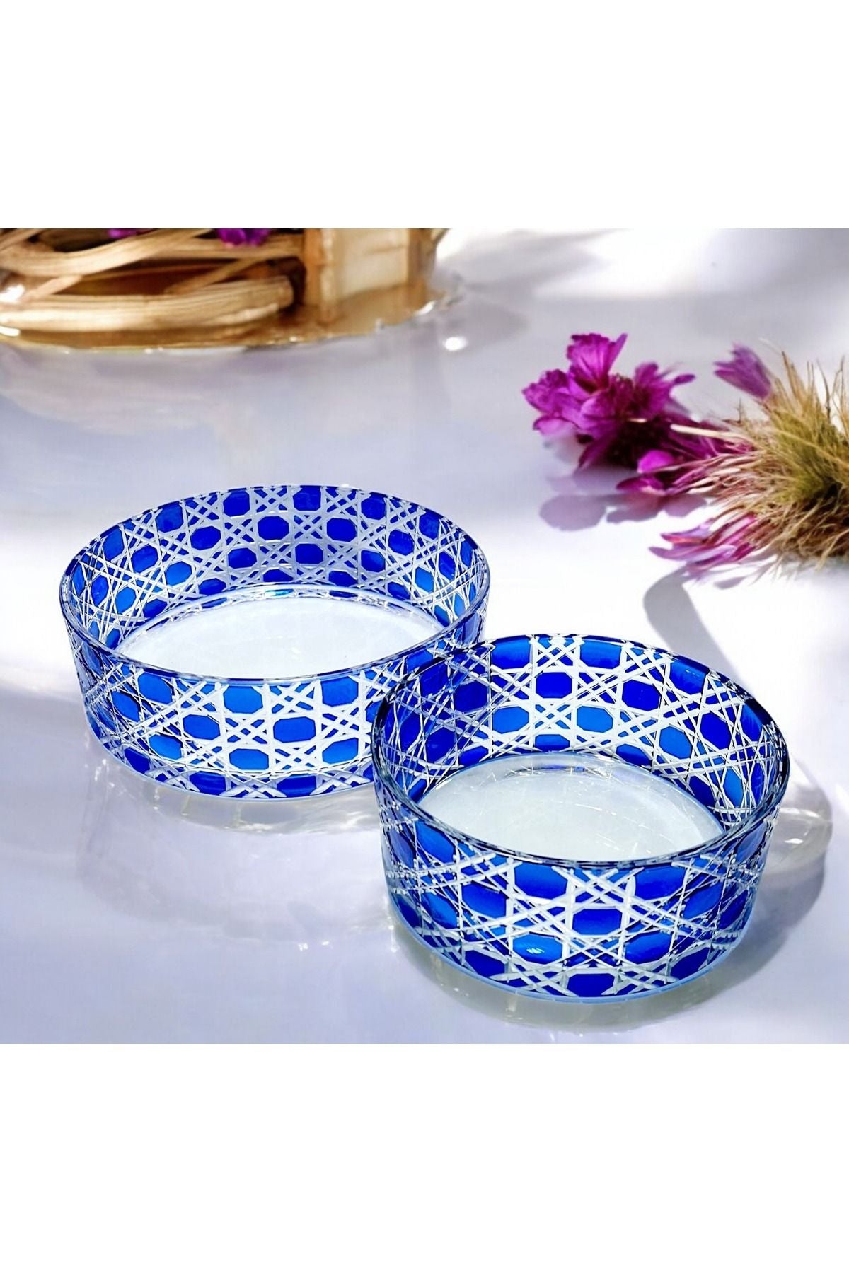 KESME DEKOR EL İŞÇİLİĞİ 2'Lİ KASE Ürün ikincil görseli