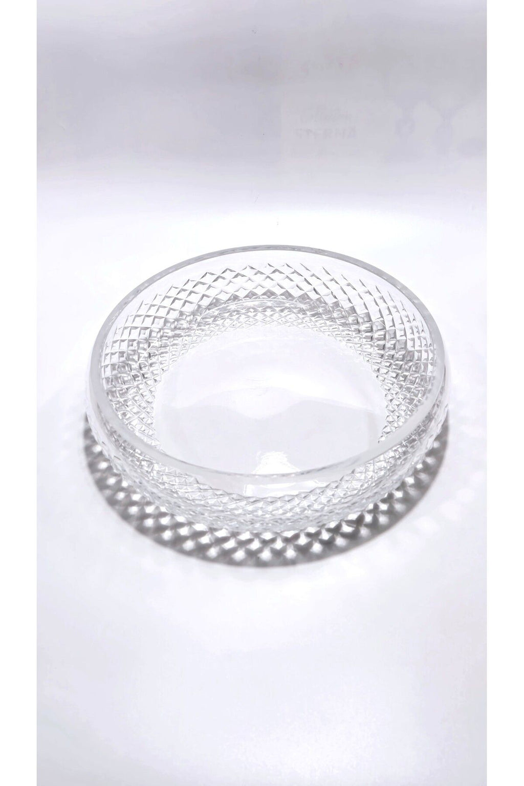 28CM Karizma Meyvelik Sunumluk Lüks Kesme Kristal